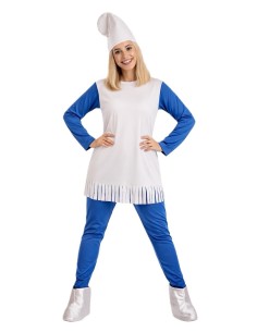 Déguisement de Naine Bleue Taille M Neuf - de haute qualité, idéal pour le carnaval, les fêtes à thème et les événements spéciau